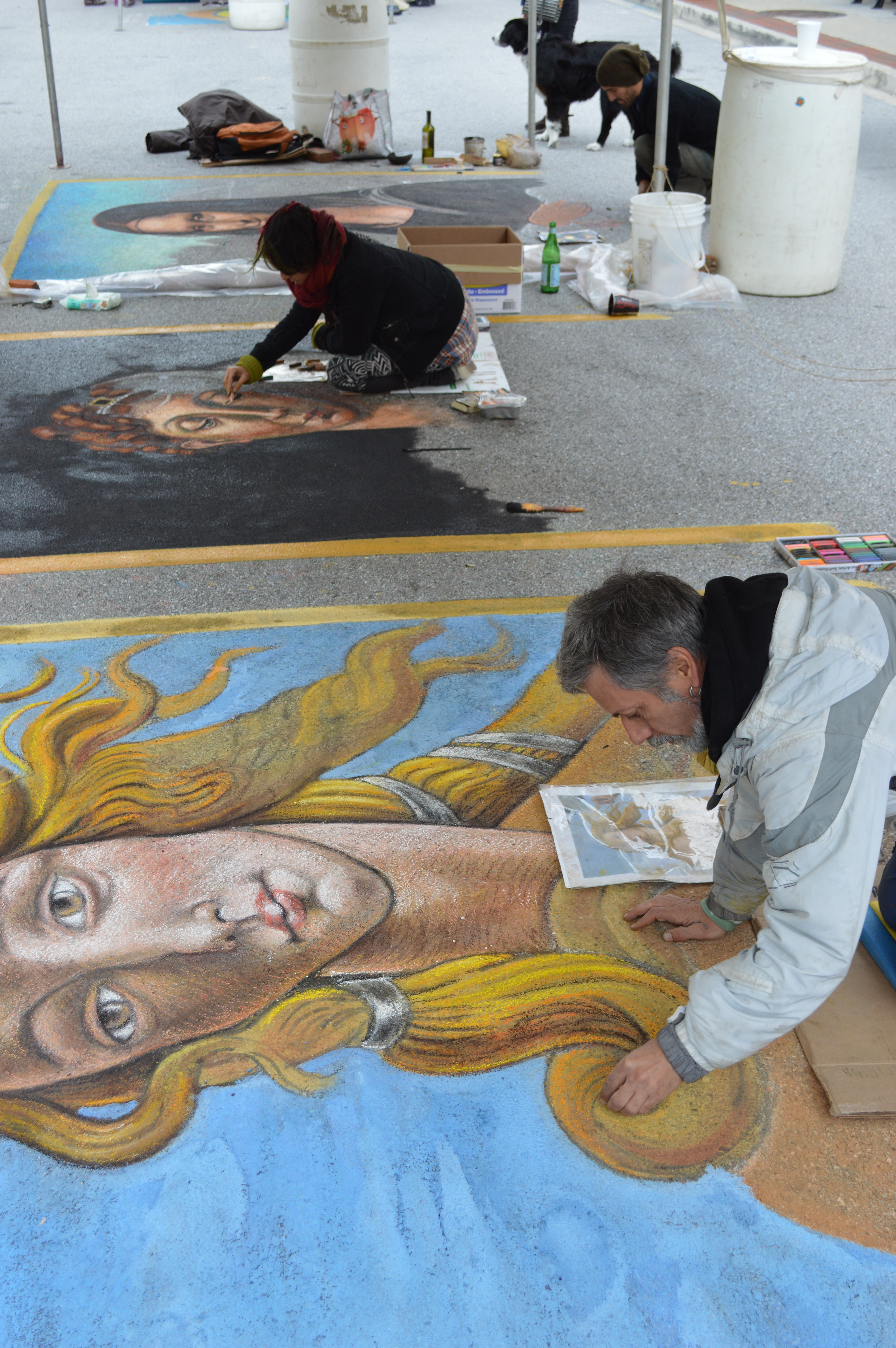 Our Madonnari from Florence, Italy