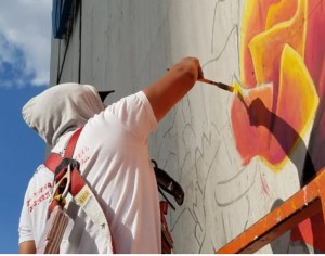 Mural painting